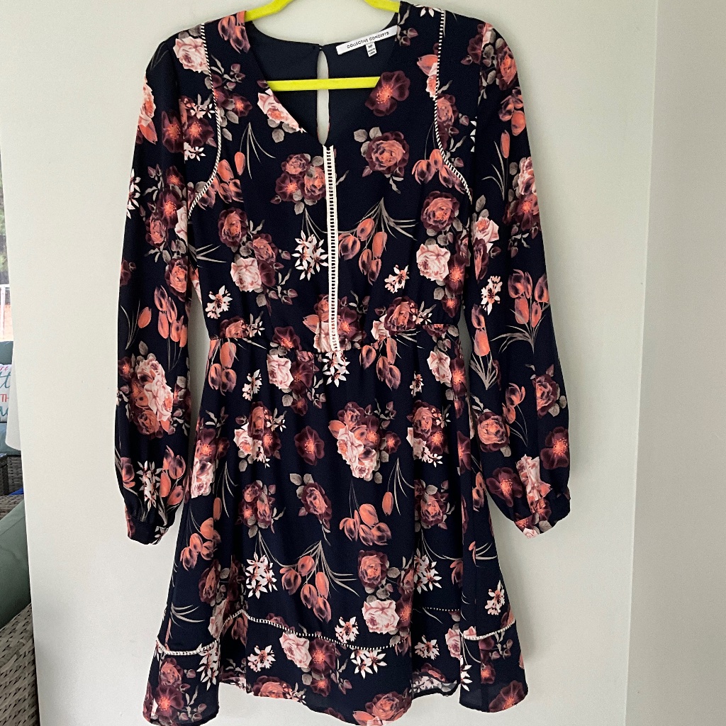 Collective Concepts Flowered Dress